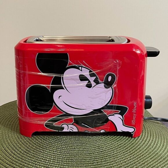 Disney Mickey Mouse 2 slice toaster DCM-21 NWT - Picture 6 of 13
